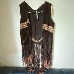 Thrifted Suede Vest From 70’s